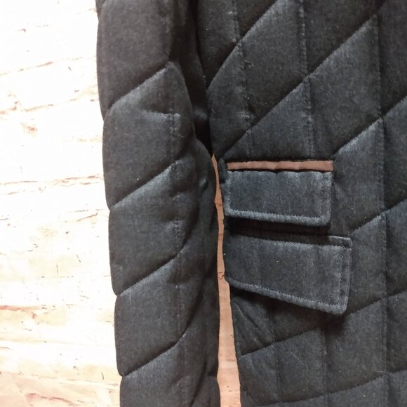 Enzo Tovare Men's Quilted Denim Coat Size L - Picture 7 of 10